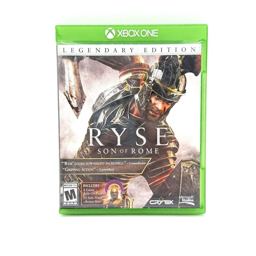Ryse: Son of Rome -- Legendary Edition (Microsoft Xbox One, 2014) Game‎